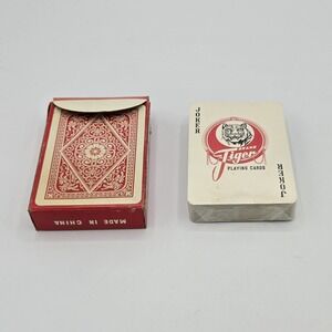 Vintage Tiger Brand 565 Playing Cards Souvenir Collectible Full Sealed‎ Deck NEW